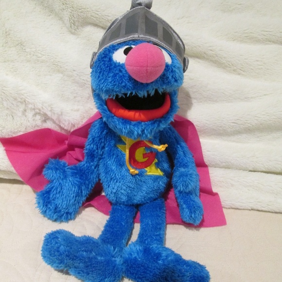 super grover plush doll